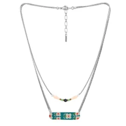 Collier*Taratata Bijoux Tweed