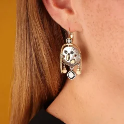 Dormeuses*Taratata Bijoux Vanille